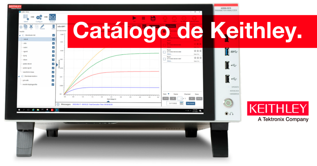 Catálogo LCR e impedancia Keithley