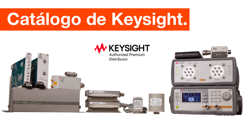 Catálogo amplificadores y accesorios RF Keysight