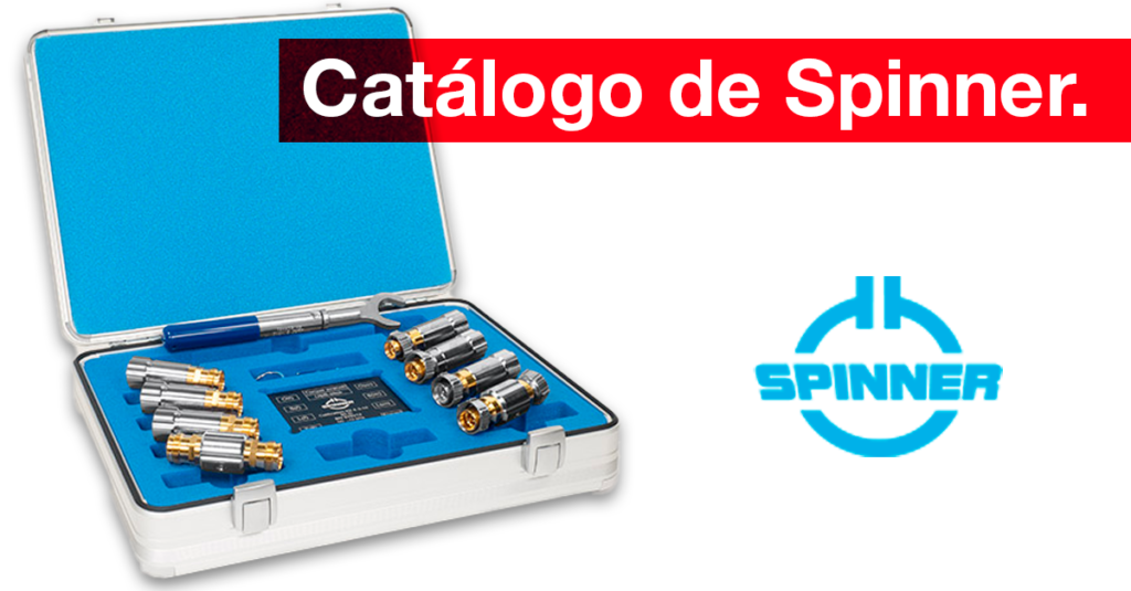 Catálogo amplificadores y accesorios RF Spinner