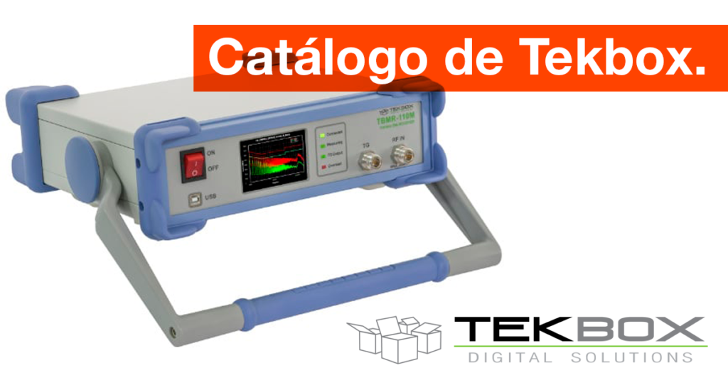 Catálogo compatibilidad electromagnetica Tekbox