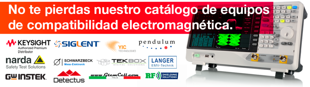 Catálogo compatibilidad electromagnetica dataTec Instruments