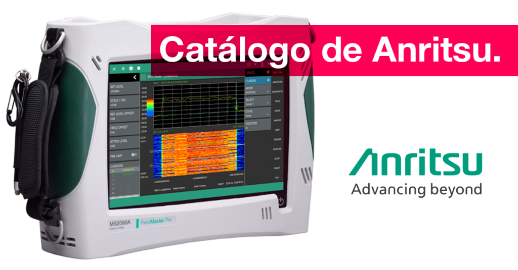 Catálogos analizadores de espectro Anritsu