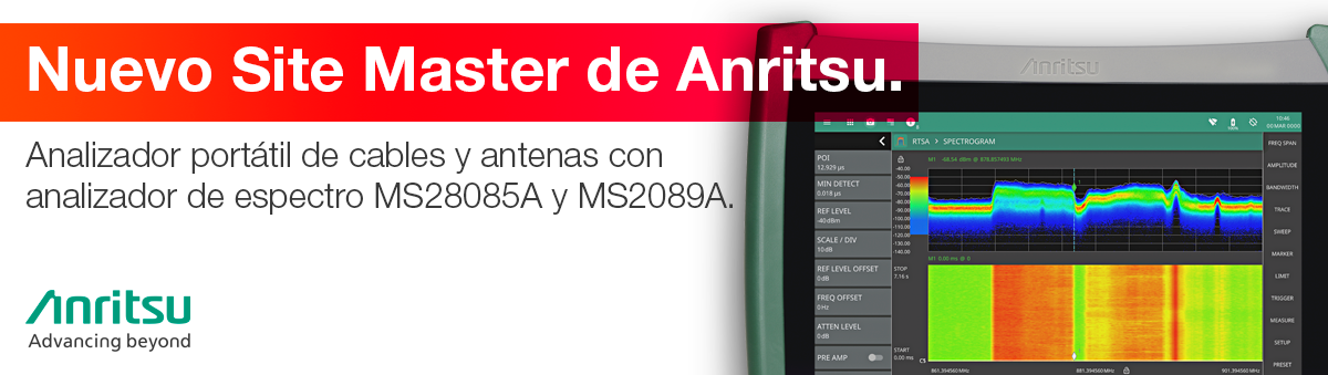 Nuevo Site Master de Anritsu