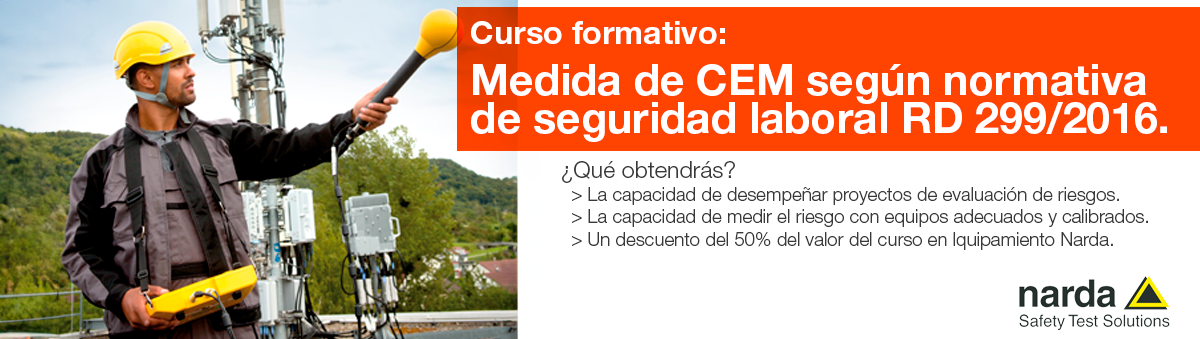 Medida de CEM según normativa RD 299/2016