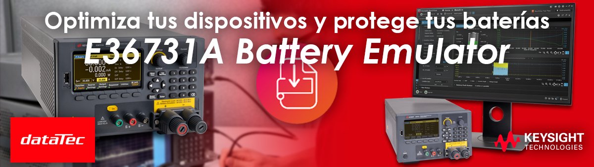 E36731A Battery Emulator y Descarga de Llegar a la raíz de los fallos ...