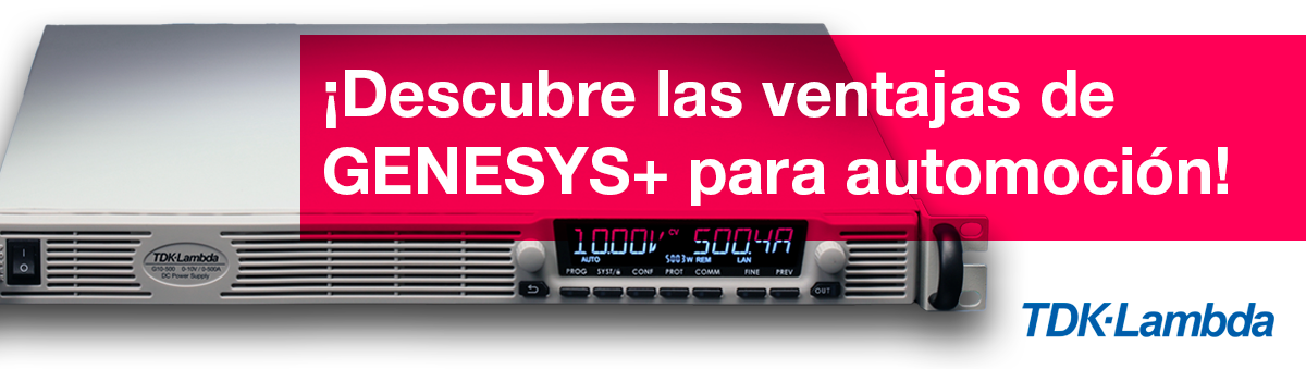 Ventajas de la fuente GENESYS para automoción